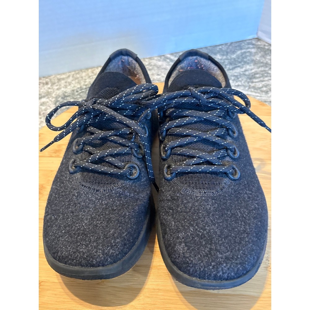 Allbirds Wool Dasher Mizzles Black Gray Weather Repellent Running Shoes Womens 9